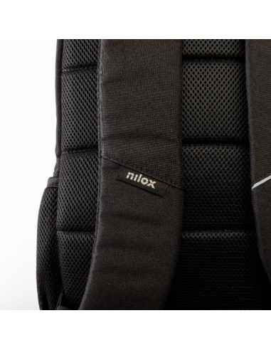 Mochila nilox style 15.6 pulgadas negro