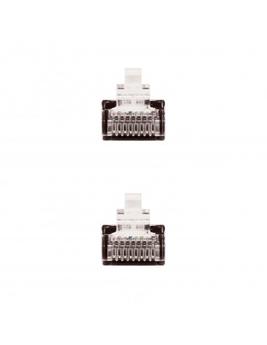 Latiguillo cable red utp cat.5e rj45 nanocable 1m negro