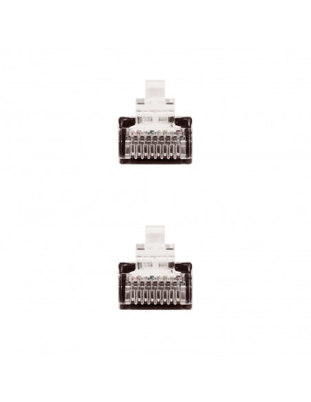 Latiguillo cable red utp cat.5e rj45 nanocable 1m negro Latiguillo cable red utp cat.5e rj45 nanocable 1m negro