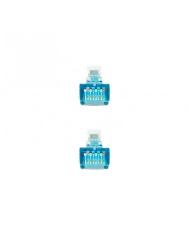 Latiguillo cable red lszh - sftp cat.7 rj45 nanocable 0.25m blanco