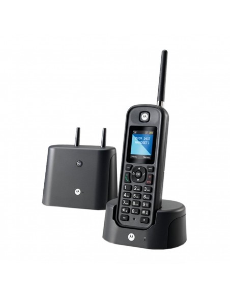 Telefono fijo inalambrico motorola o201 negro