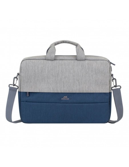 Maletin rivacase 7532 prater para portatil 15.6 pulgadas gris - azul