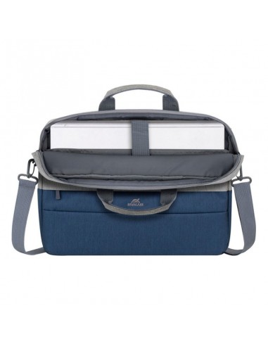 Maletin rivacase 7532 prater para portatil 15.6 pulgadas gris - azul