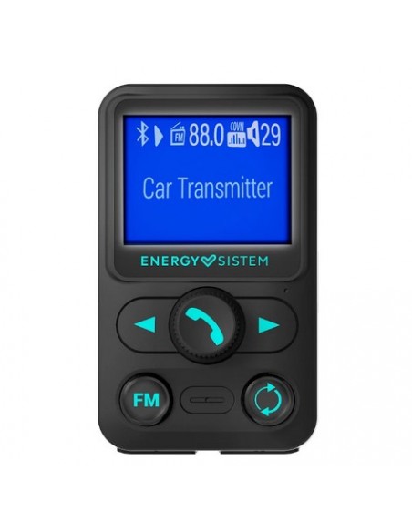 Transmisor fm coche xtra bluetooth energy sistem - 1.4 pulgadas lcd - asistente de voz - carga usb - mp3