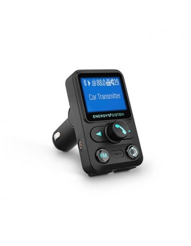 Transmisor fm coche xtra bluetooth energy sistem - 1.4 pulgadas lcd - asistente de voz - carga usb - mp3