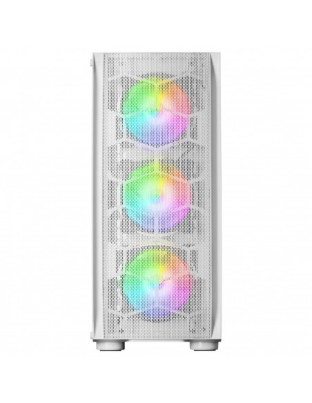 Caja ordenador mars gaming mc - kx blanco e - atx 1 x usb 3.0 2 x usb 2.0 5 x 120mm argb
