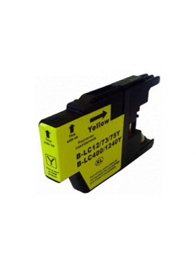 Cartucho de tinta compatible dayma brother lc1220 - lc1240 amarillo
