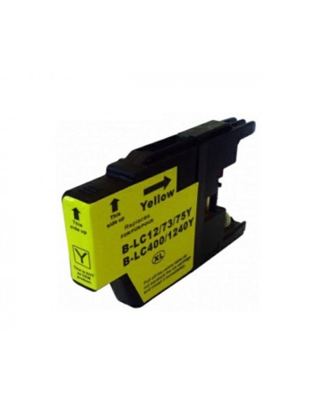 Cartucho de tinta compatible dayma brother lc1220 - lc1240 amarillo