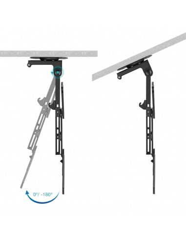 Soporte techo tooq hasta 55 pulgadas 400x400 max 20kg