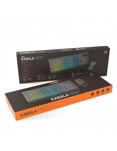 Teclado + raton krom kabala inalambrico