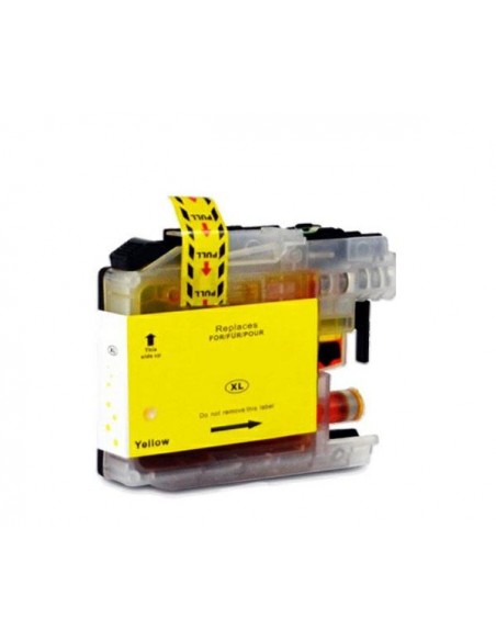 Cartucho de tinta compatible dayma brother lc225 xl amarillo