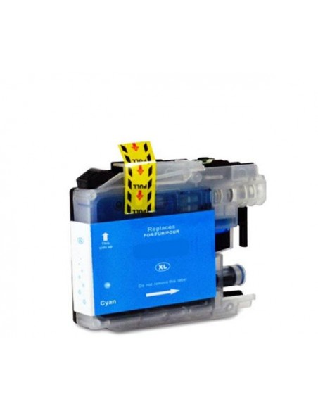 Cartucho de tinta compatible dayma brother lc225 xl cian