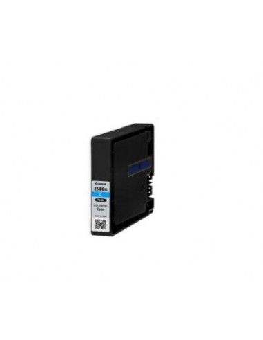Cartucho de tinta compatible dayma canon pgi2500 xl cian