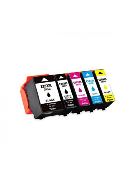 Cartucho de tinta compatible dayma epson 202xl amarillo - t02h4 - t02f4 - 650 pag premium