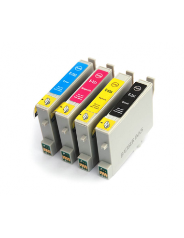 Cartucho de tinta compatible dayma epson t0551 negro