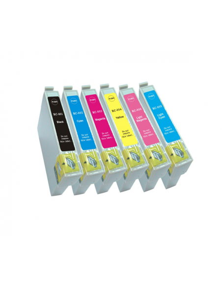 Cartucho de tinta compatible dayma epson t0802 cian Cartucho de tinta compatible dayma epson t0802 cian