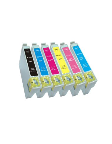 Cartucho de tinta compatible dayma epson t0805 cian claro