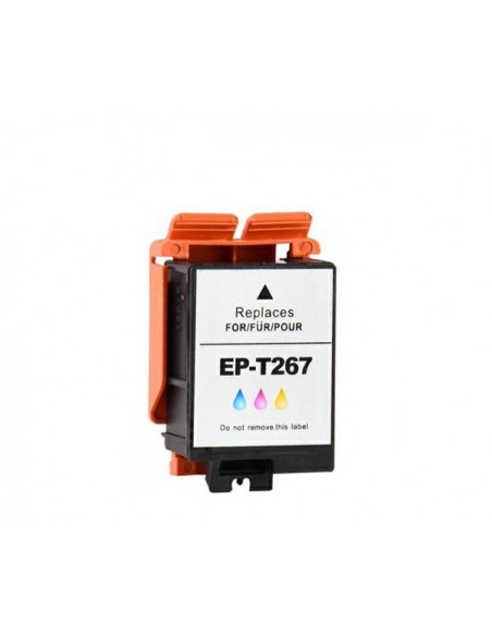 Cartucho de tinta compatible dayma epson t267 tricolor 200 pag. premium Cartucho de tinta compatible dayma epson t267 tricolor 200 pag. premium