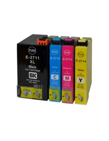 Cartucho de tinta compatible dayma epson t2714 27xl amarillo