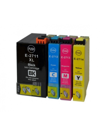 Cartucho de tinta compatible dayma epson t2714 27xl amarillo Cartucho de tinta compatible dayma epson t2714 27xl amarillo