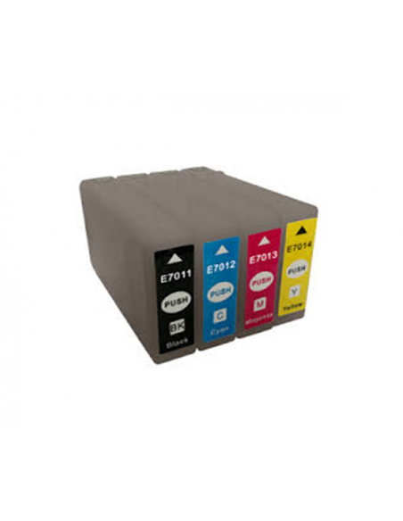 Cartucho de tinta compatible dayma epson t7012 - t7022 - t7032 cian Cartucho de tinta compatible dayma epson t7012 - t7022 - t7032 cian