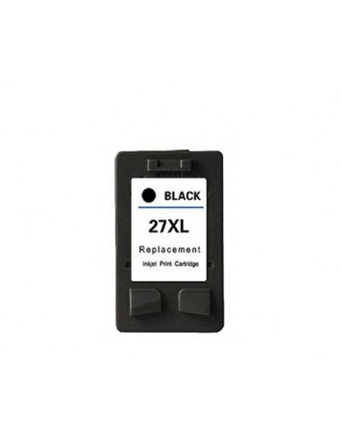 Cartucho de tinta compatible dayma hp n27 negro c8727a