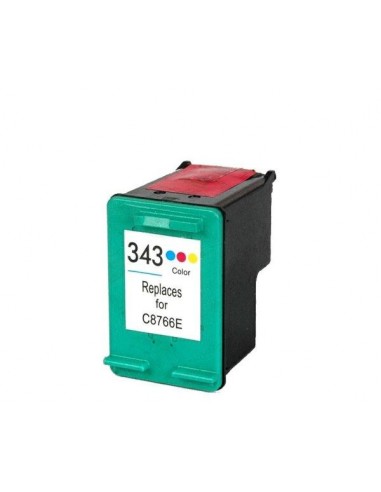 Cartucho de tinta compatible dayma hp n343 color c8766e