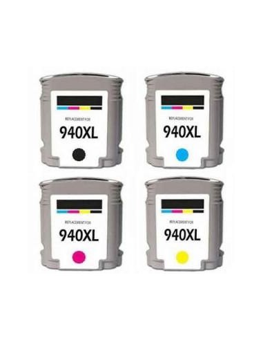 Cartucho de tinta compatible dayma hp n940 xl negro c4906ae