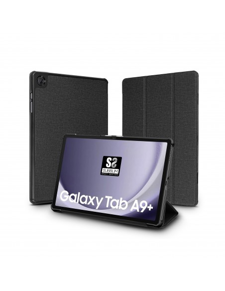 Funda subblim shock case para samsung tab a9+ 11 pulgadas negro