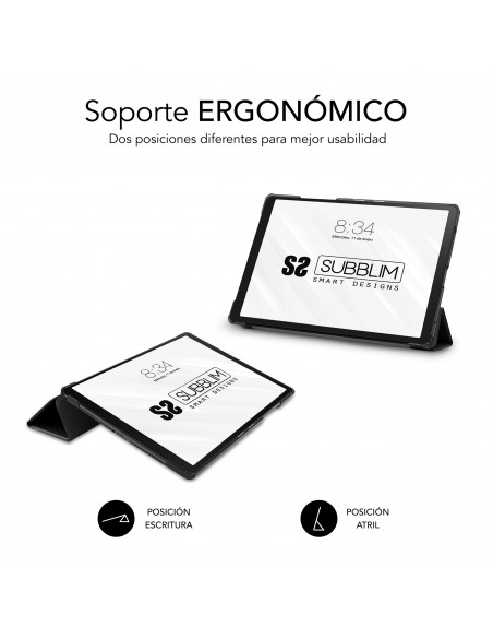 Funda subblim shock case para samsung tab a9+ 11 pulgadas negro