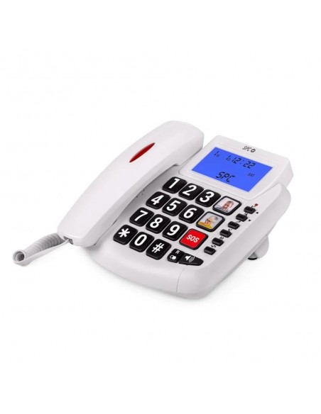 Telefono fijo spc confort volume 2 blanco Telefono fijo spc confort volume 2 blanco