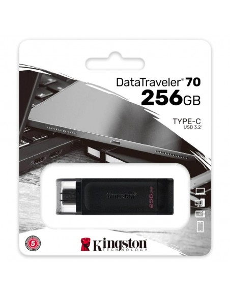 Memoria usb tipo c kingston 256gb datatraveler dt70 Memoria usb tipo c kingston 256gb datatraveler dt70