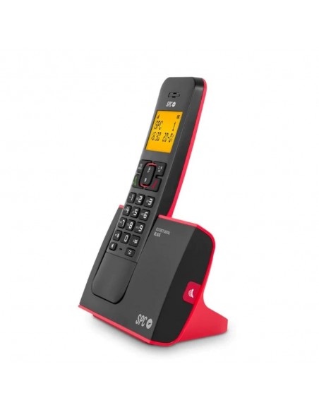 Telefono fijo inalambrico spc dect blade rojo Telefono fijo inalambrico spc dect blade rojo
