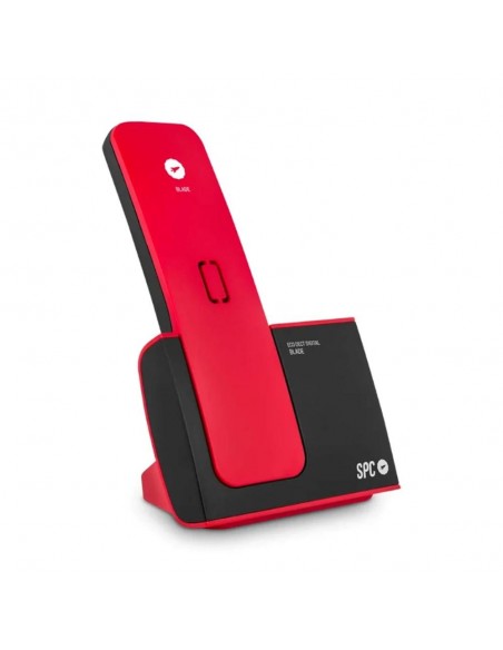 Telefono fijo inalambrico spc dect blade rojo Telefono fijo inalambrico spc dect blade rojo