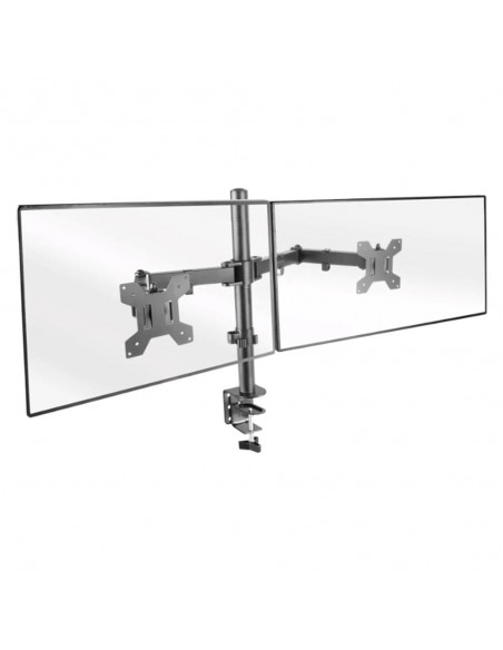 Soporte mesa mars gaming vesa hasta 32 pulgadas 100x100mm 2 brazos max 8kg - brazo