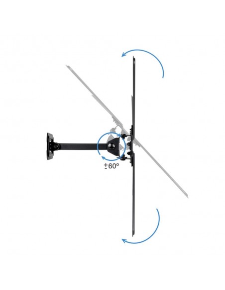 Soporte pared tv tooq vesa hasta 55 pulgadas 400x400mm max 25kg Soporte pared tv tooq vesa hasta 55 pulgadas 400x400mm max 25kg