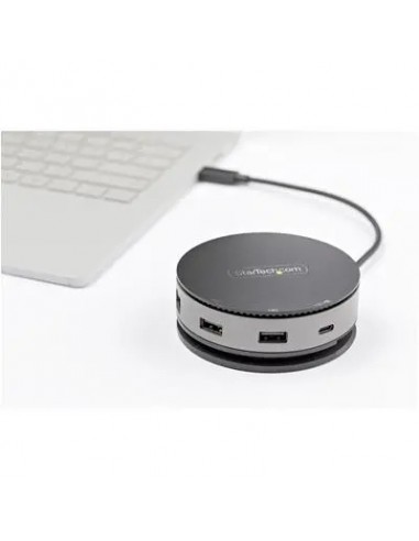 Mini docking startech usb 3.1 gen 2 de 10gbps tipo c con vídeo hdmi o displayport de 4k a 60hz o vga de 1080p
