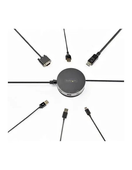Mini docking startech usb 3.1 gen 2 de 10gbps tipo c con vídeo hdmi o displayport de 4k a 60hz o vga de 1080p Mini docking startech usb 3.1 gen 2 de 10gbps tipo c con vídeo hdmi o displayport de 4k a 60hz o vga de 1080p