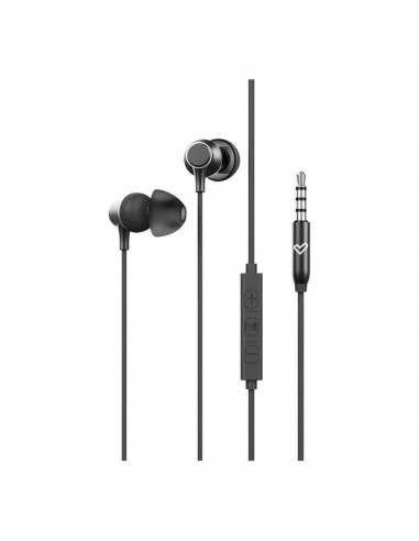 Auriculares energy sistem metallized jack 3.5mm negro