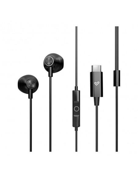 Auriculares energy sistem easypods usb tipo c negro Auriculares energy sistem easypods usb tipo c negro