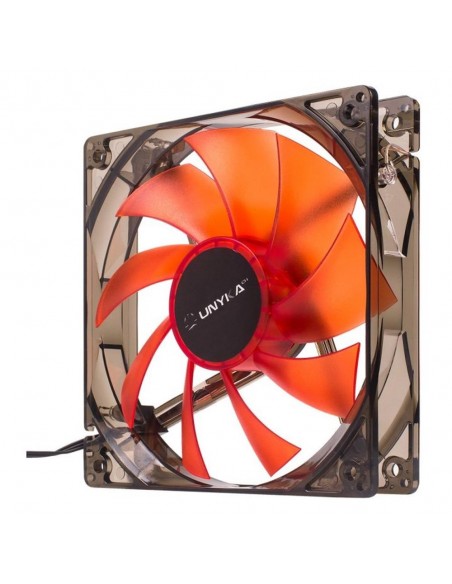 Ventilador cpu unykach 51792 led roja 120mm