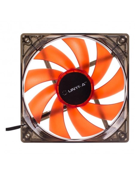 Ventilador cpu unykach 51792 led roja 120mm
