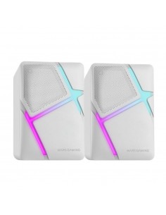 Altavoces mars gaming 2.0 mshw blanco