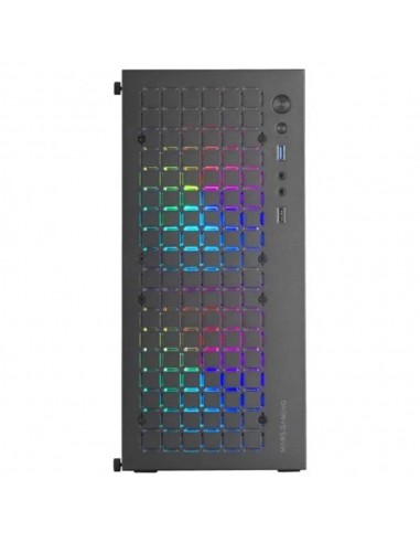 Caja ordenador mars gaming mccore matx frgb cristal templado negro