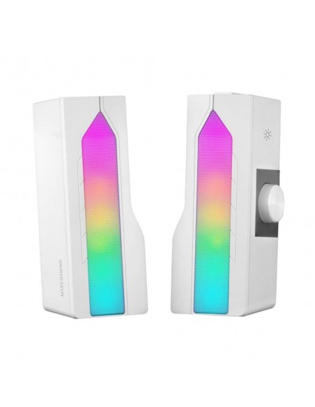 Altavoces convertibles mars gaming 2.0 blanco