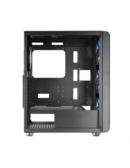 Caja ordenador mars gaming mcvault atx argb cristal templado negro Caja ordenador mars gaming mcvault atx argb cristal templado negro