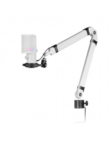 Microfono profesional mars gaming mmicxt blanco