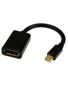 Adaptador mini displayport a displayport startech.com 0.15m - macho - hembra - negro