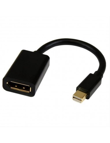 Adaptador mini displayport a displayport startech.com 0.15m - macho - hembra - negro