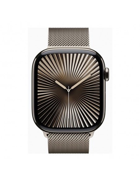 Smartwatch apple watch series 10 gps + cell 46mm natural titanium milanese loop s - m Smartwatch apple watch series 10 gps + cell 46mm natural titanium milanese loop s - m